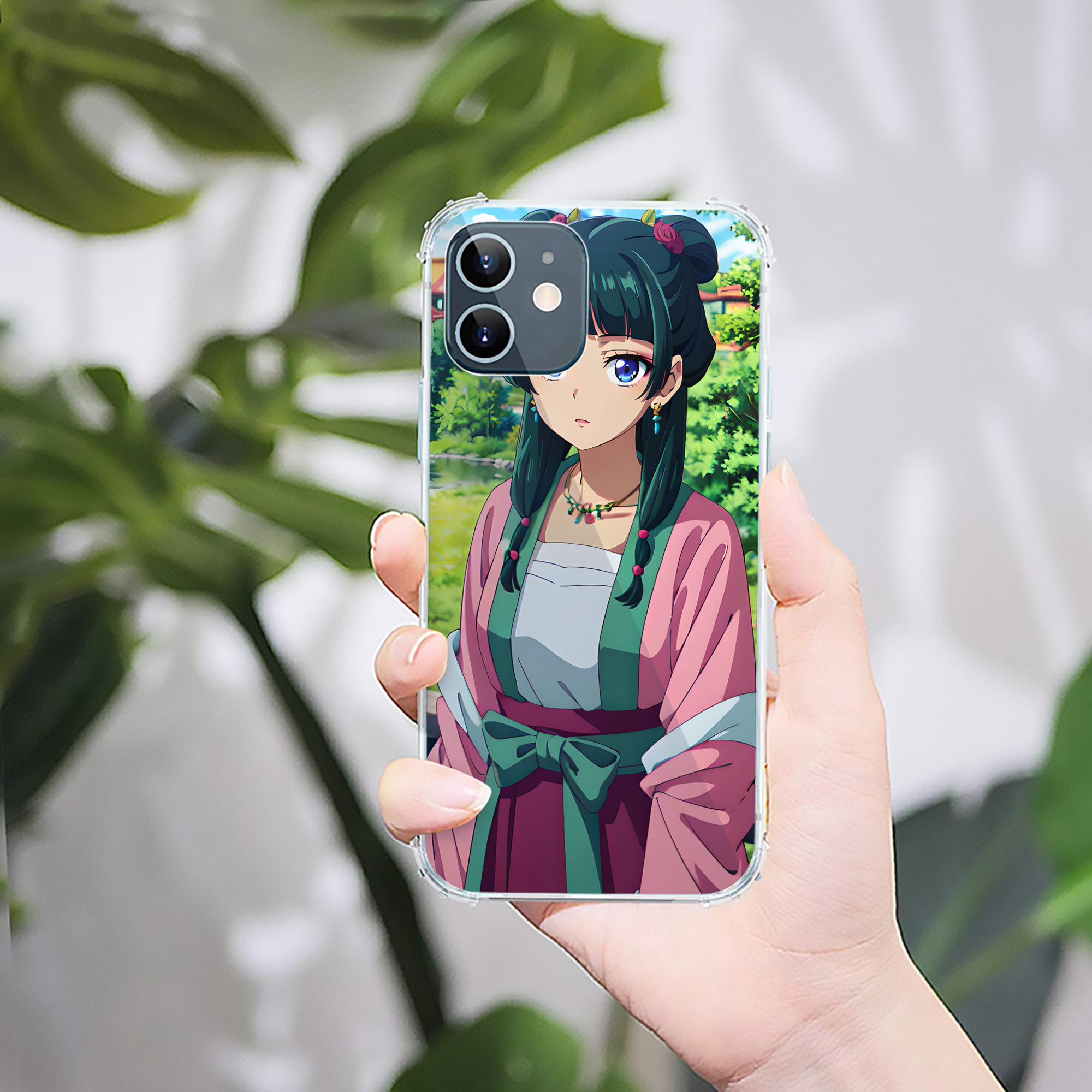 （画像用） 薬屋のひとりごと The Apothecary Diaries 【iPhone 12シリーズ対応】透明スマホケース（クリアソフトケース）